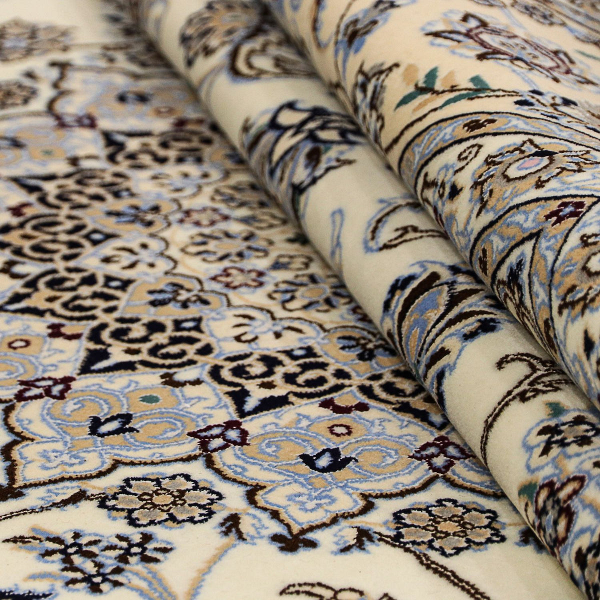 Persisk tæppe - Nain - Premium - 268 x 208 cm - beige