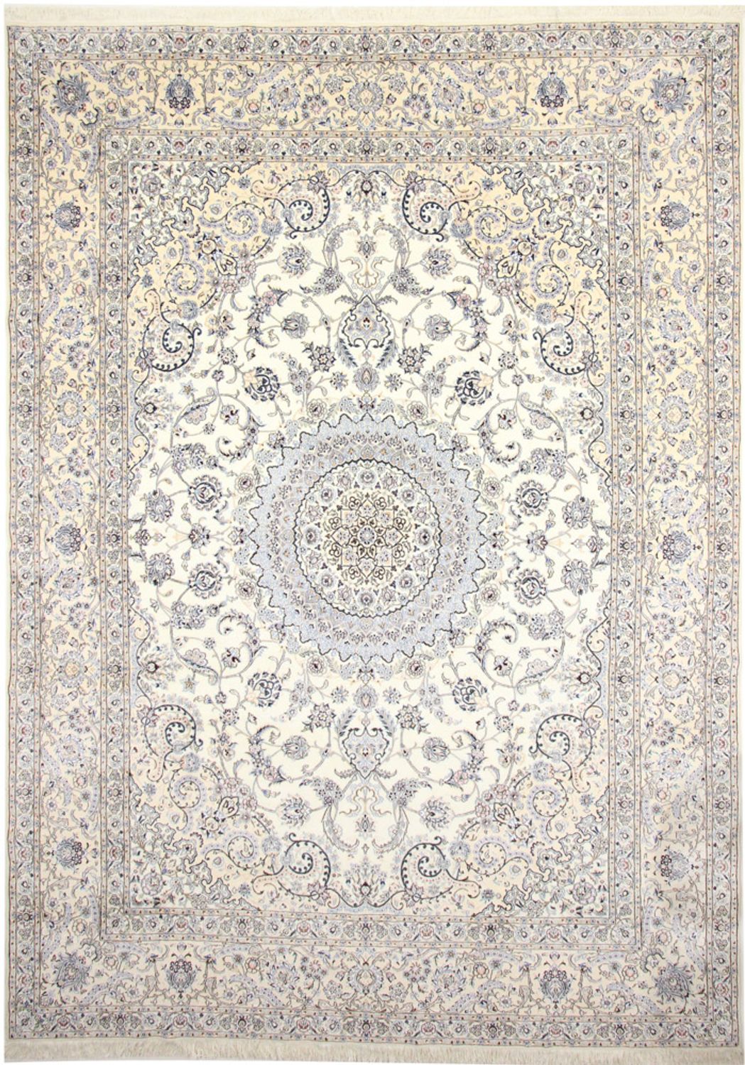 Persisk tæppe - Nain - Royal - 415 x 300 cm - creme
