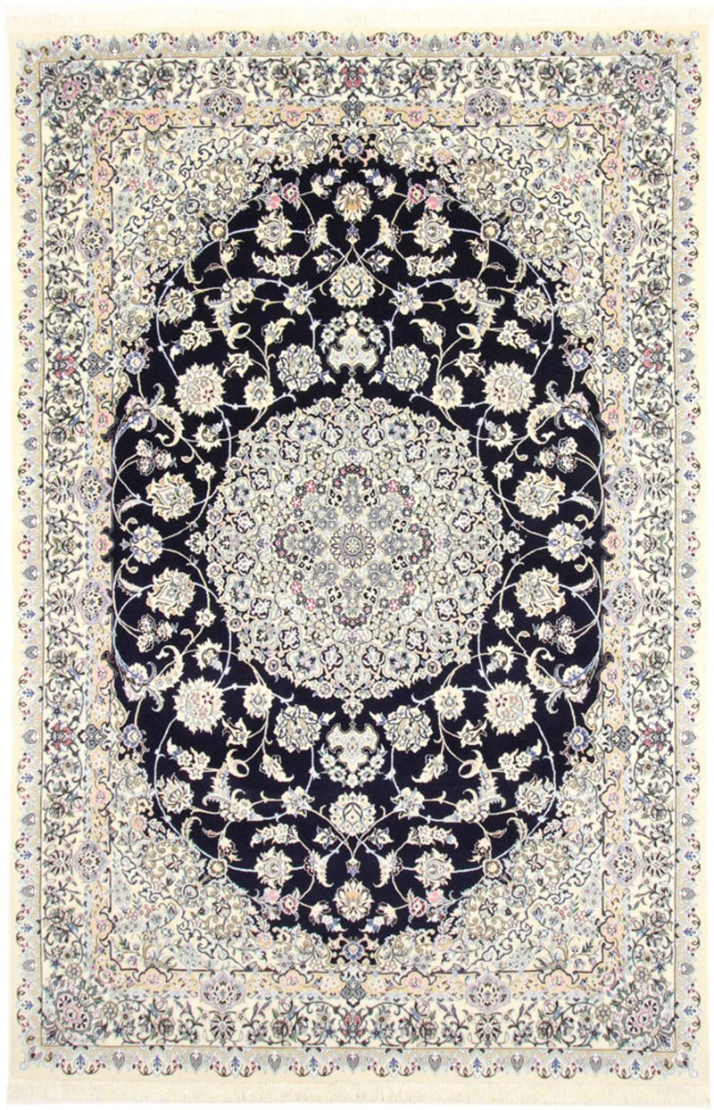 Persisk tæppe - Nain - Royal - 309 x 205 cm - mørkeblå