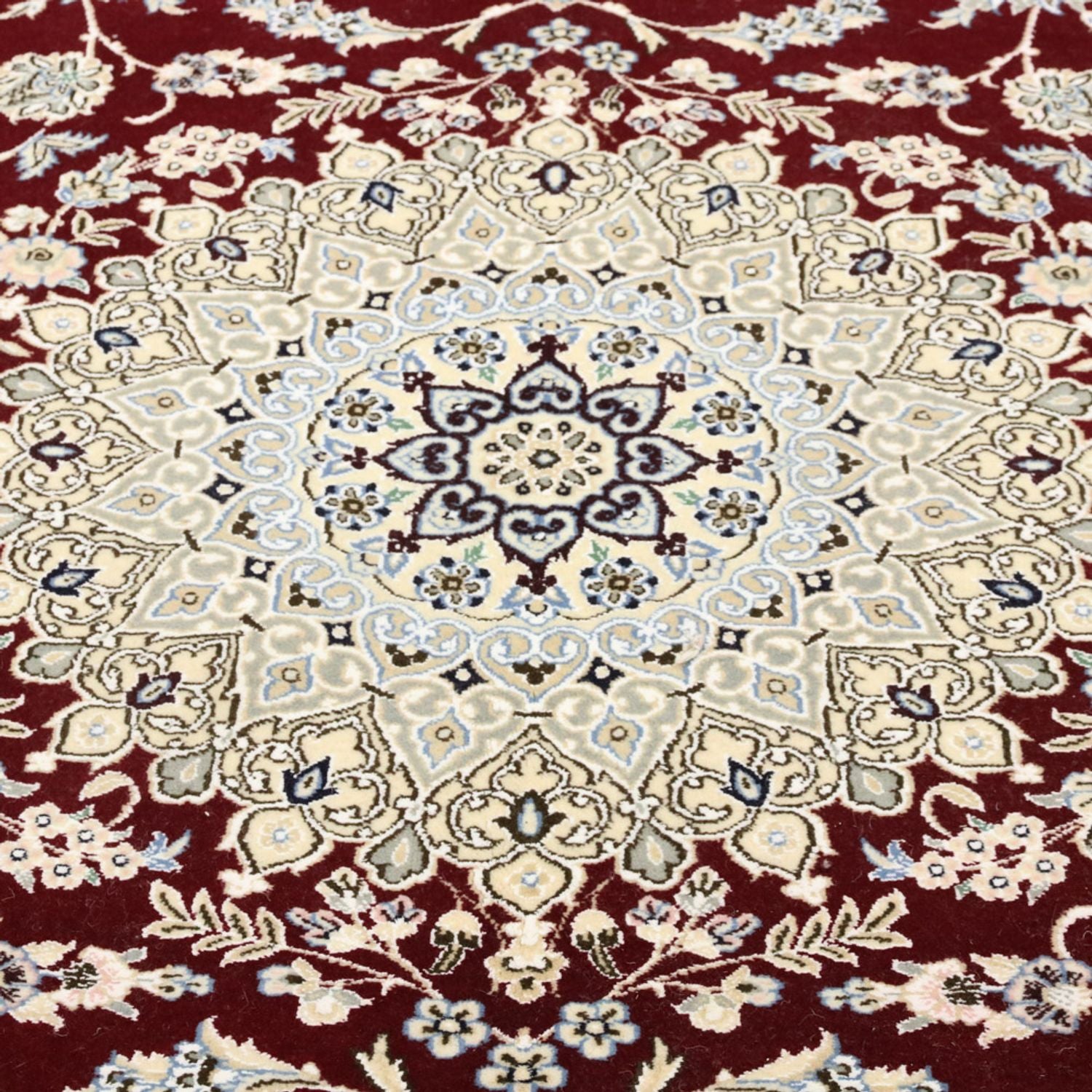 Persisk tæppe - Nain - Royal - 303 x 202 cm - vin rød
