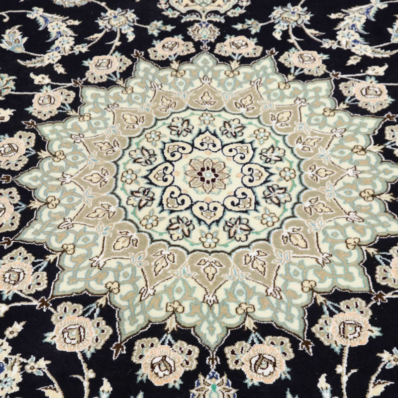 Persisk tæppe - Nain - Royal - 345 x 246 cm - mørkeblå