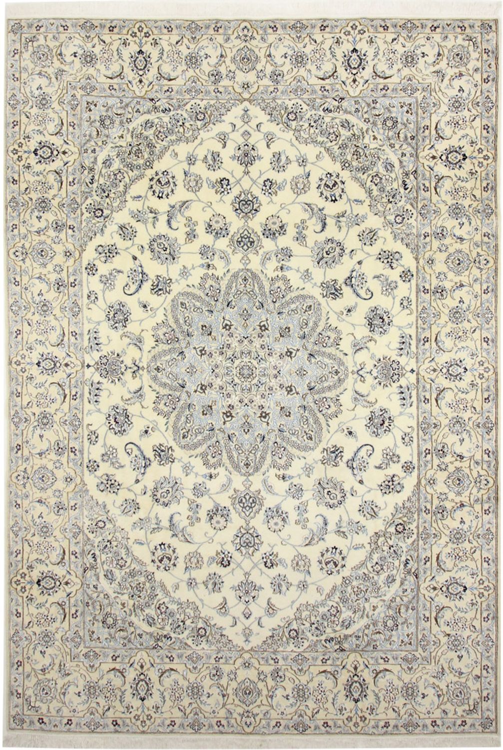 Persisk tæppe - Nain - Royal - 360 x 245 cm - creme