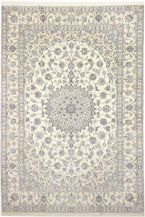 Persisk tæppe - Nain - Royal - 361 x 249 cm - creme