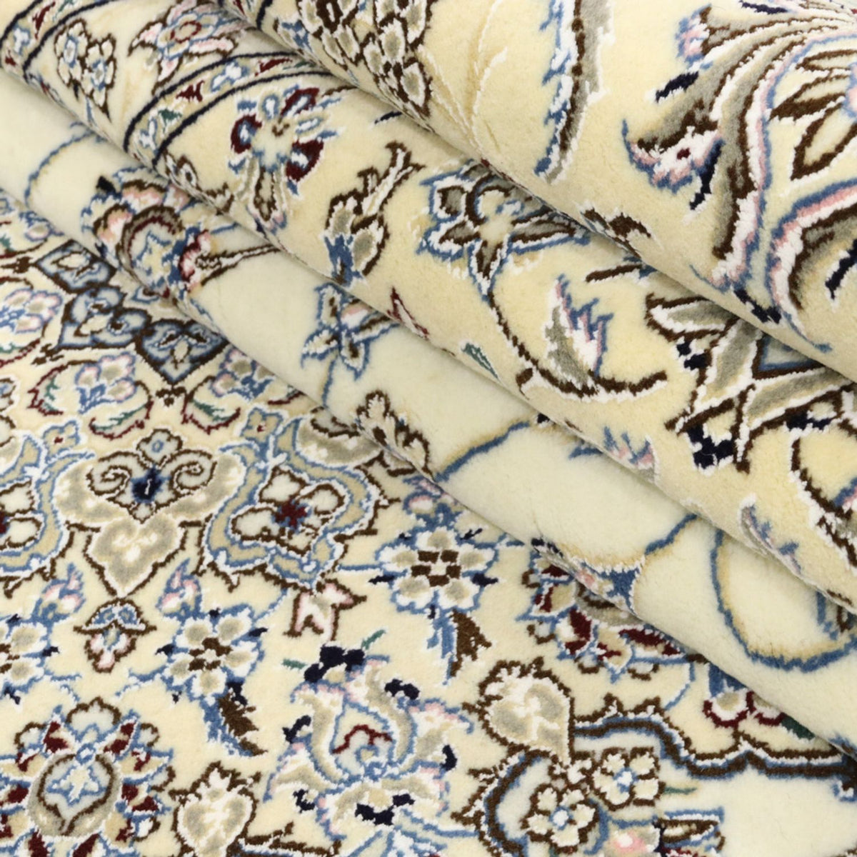 Persisk tæppe - Nain - Royal - 361 x 249 cm - creme