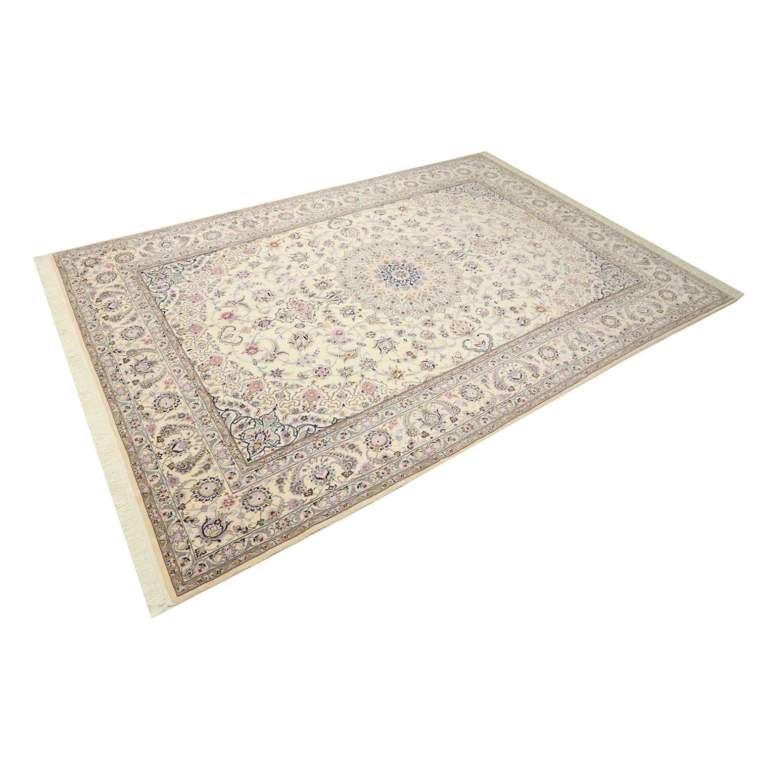 Persisk tæppe - Nain - Royal - 365 x 250 cm - creme
