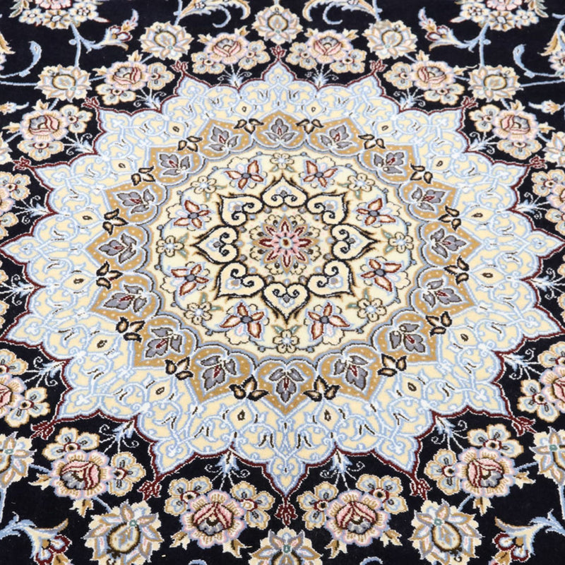 Persisk tæppe - Nain - Royal - 356 x 248 cm - mørkeblå