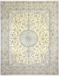 Persisk tæppe - Nain - Royal - 393 x 303 cm - creme