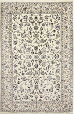 Persisk tæppe - Nain - Royal - 308 x 204 cm - creme
