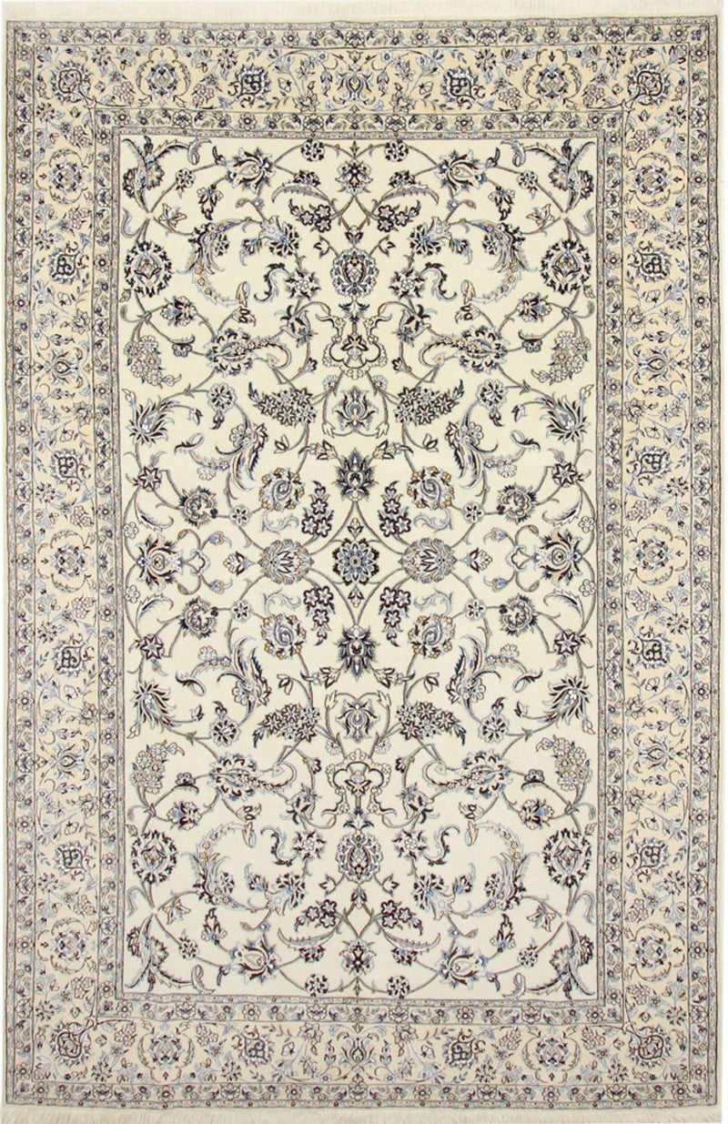 Persisk tæppe - Nain - Royal - 308 x 204 cm - creme