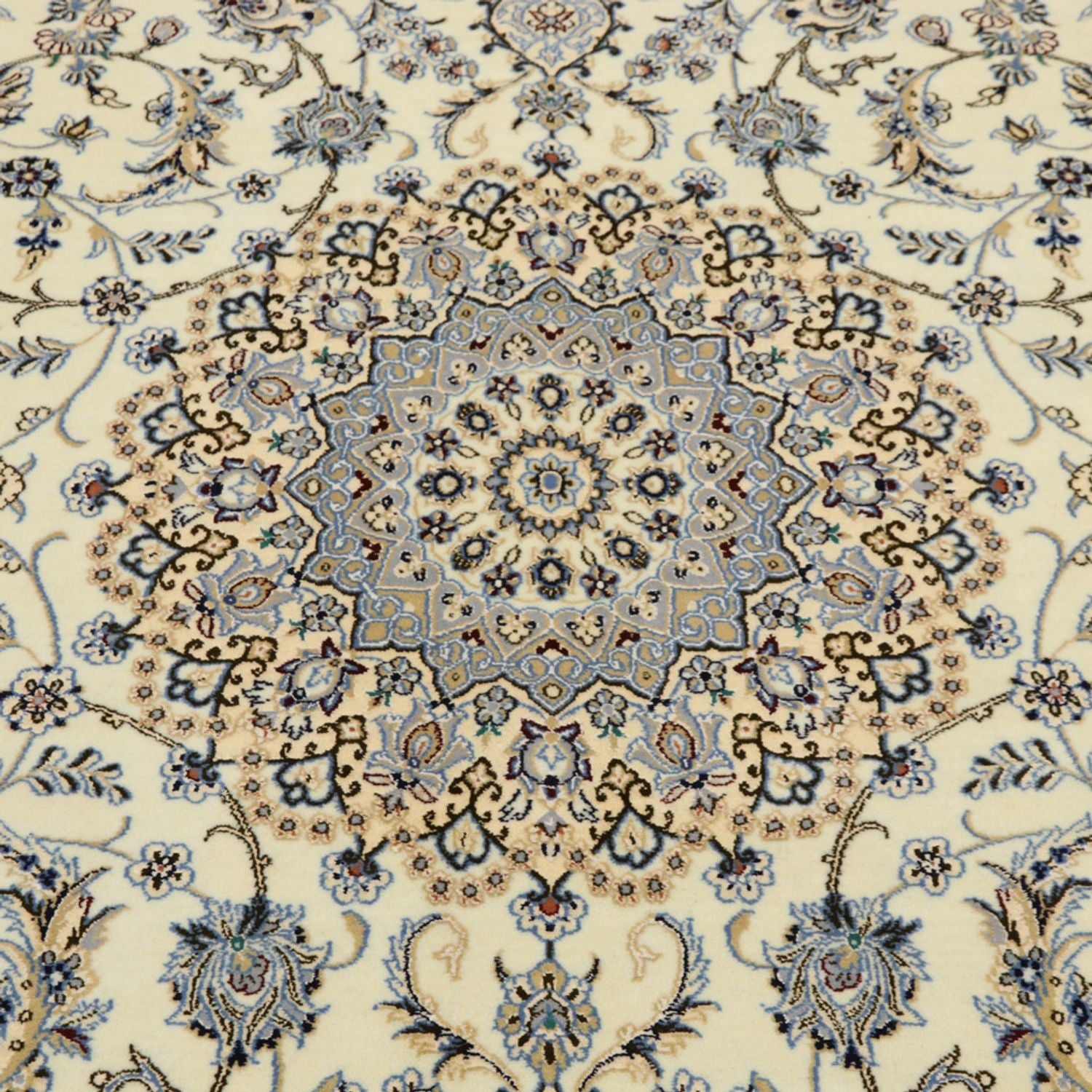 Persisk tæppe - Nain - Royal - 305 x 205 cm - creme