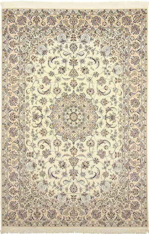 Persisk tæppe - Nain - Royal - 302 x 205 cm - creme