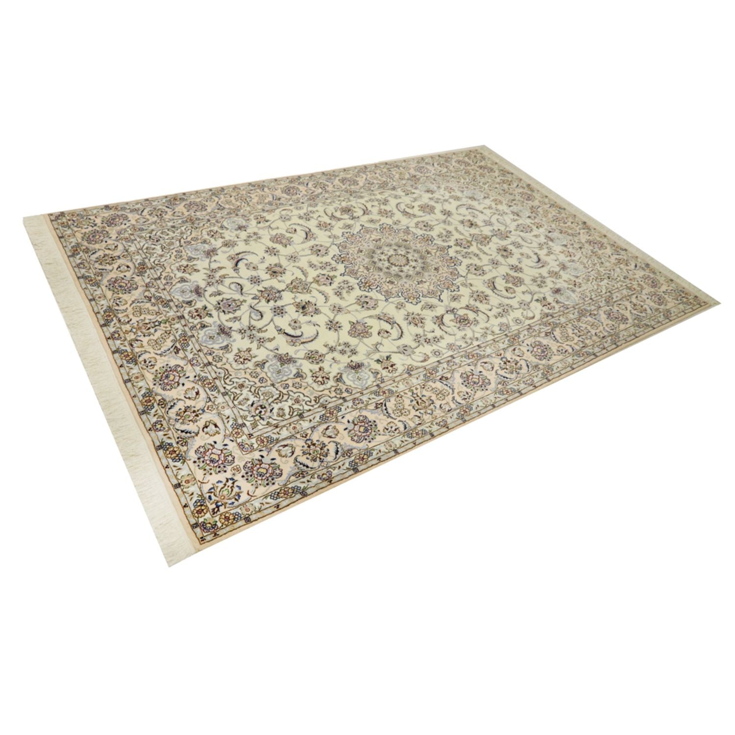 Persisk tæppe - Nain - Royal - 302 x 205 cm - creme