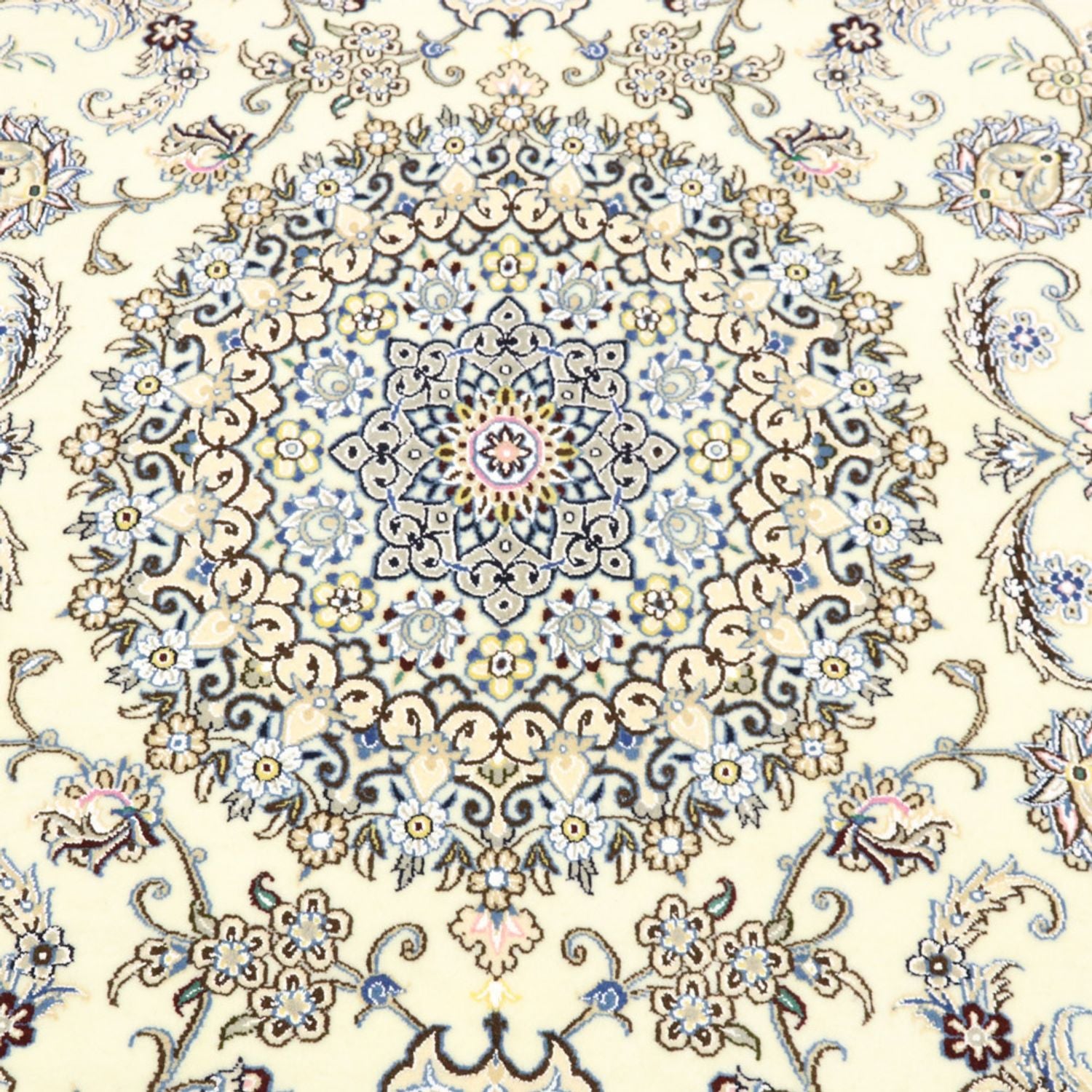 Persisk tæppe - Nain - Royal - 250 x 198 cm - creme