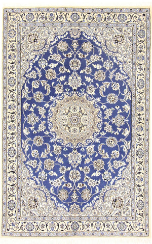 Persisk tæppe - Nain - Royal - 179 x 117 cm - blå