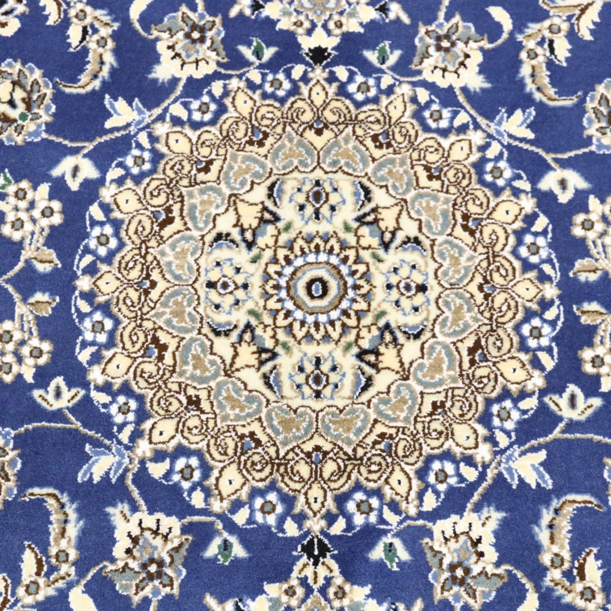 Persisk tæppe - Nain - Royal - 179 x 117 cm - blå