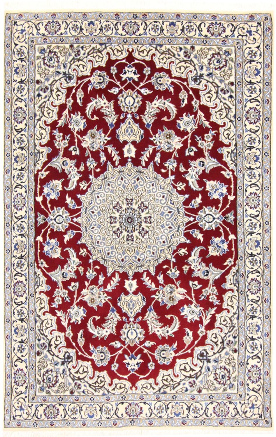 Persisk tæppe - Nain - Royal - 178 x 115 cm - rød