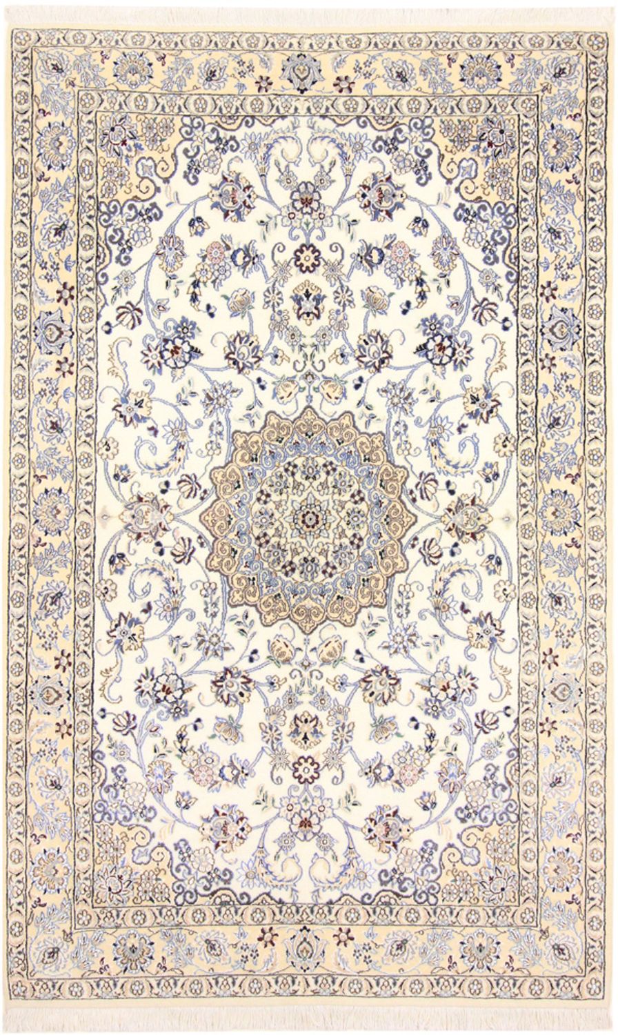 Persisk tæppe - Nain - Royal - 211 x 133 cm - beige