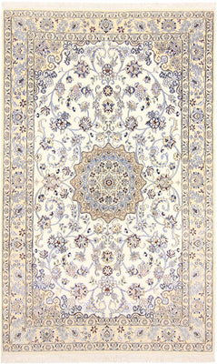 Persisk tæppe - Nain - Royal - 211 x 133 cm - beige