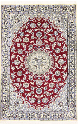 Persisk tæppe - Nain - Royal - 175 x 118 cm - rød