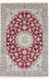 Persisk tæppe - Nain - Royal - 175 x 118 cm - rød