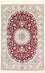 Persisk tæppe - Nain - Royal - 200 x 132 cm - rød