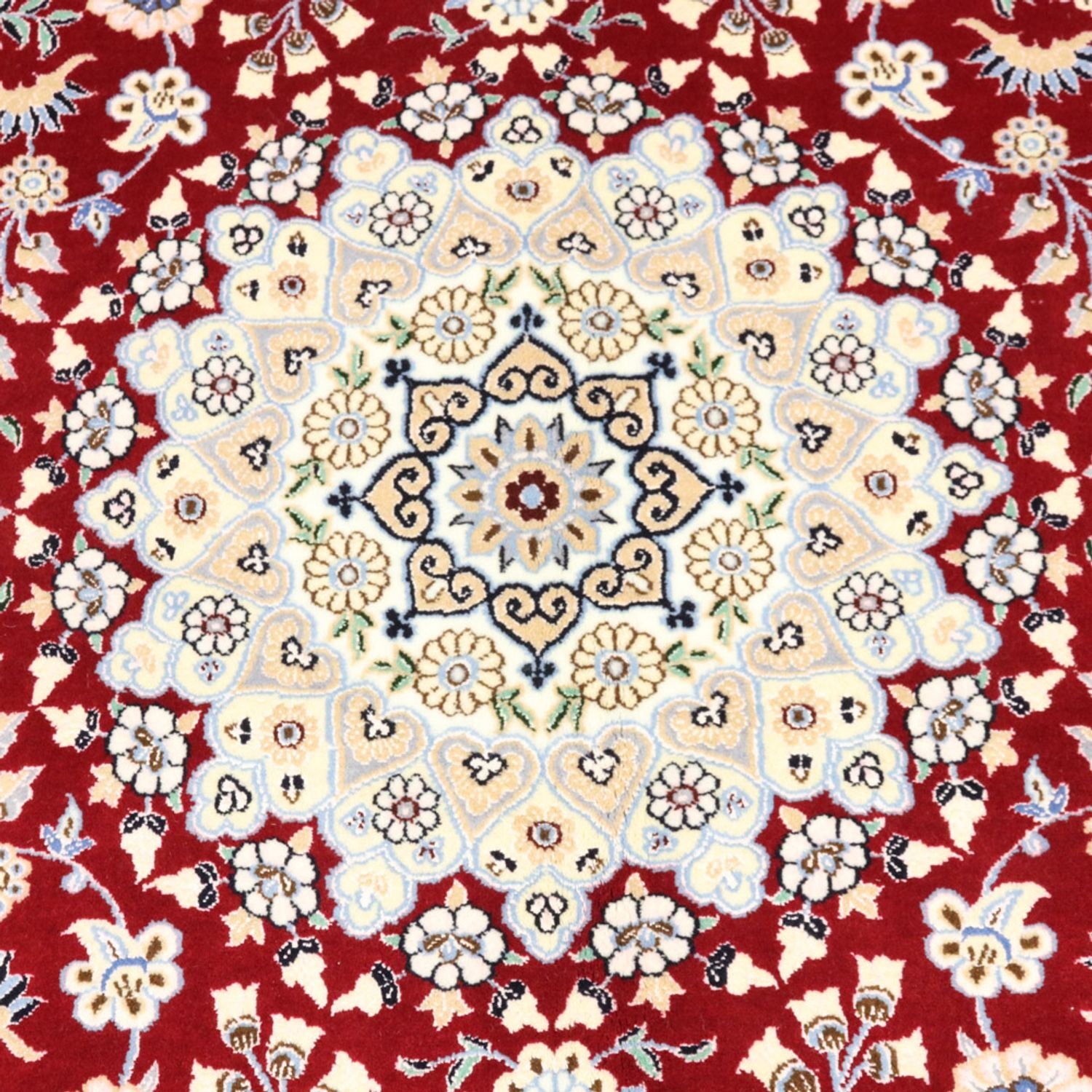 Persisk tæppe - Nain - Royal - 200 x 132 cm - rød