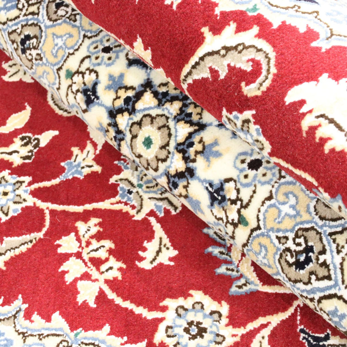 Persisk tæppe - Nain - Royal - 206 x 148 cm - rød