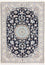 Persisk tæppe - Nain - Royal - 206 x 147 cm - vin rød