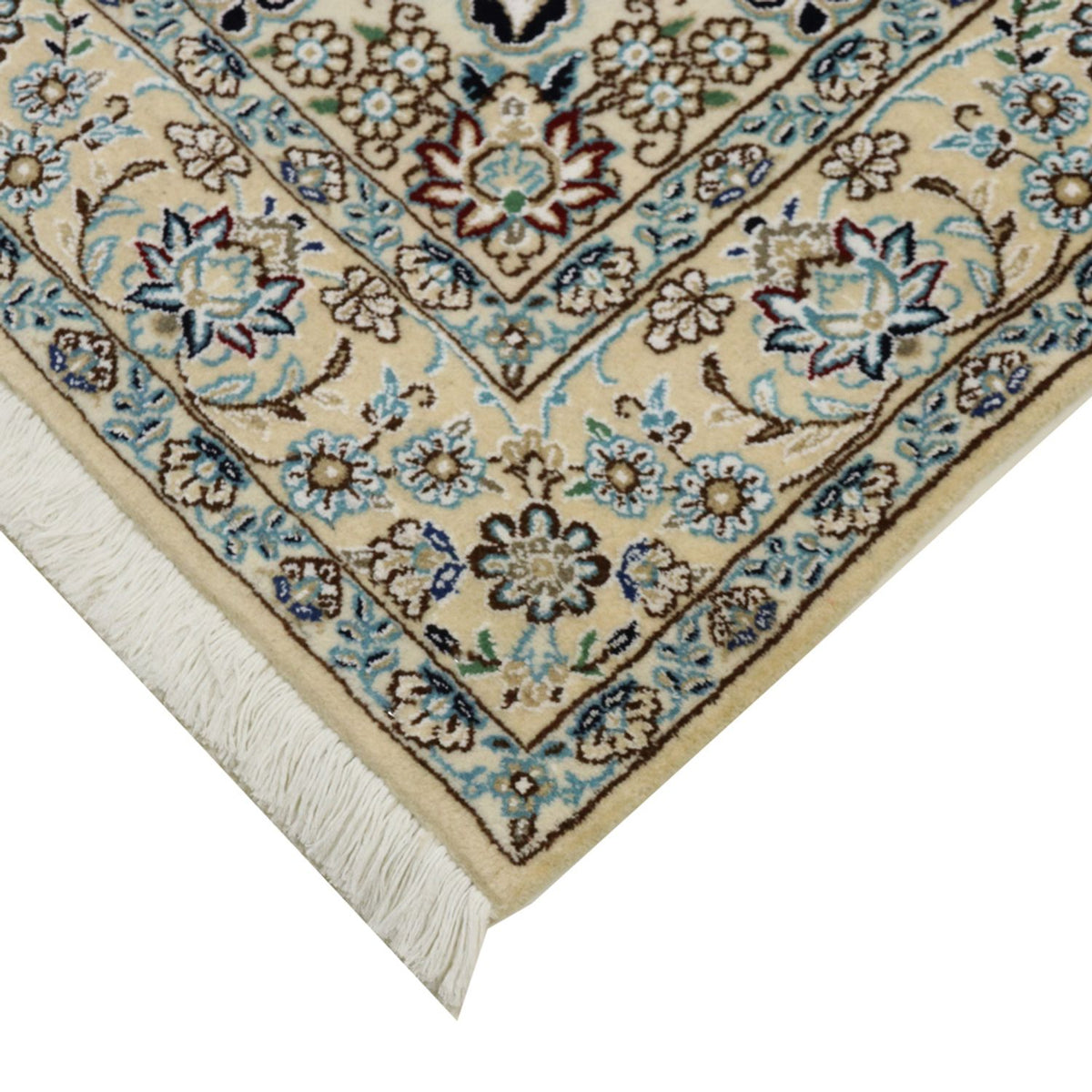 Persisk tæppe - Nain - Royal - 206 x 147 cm - vin rød