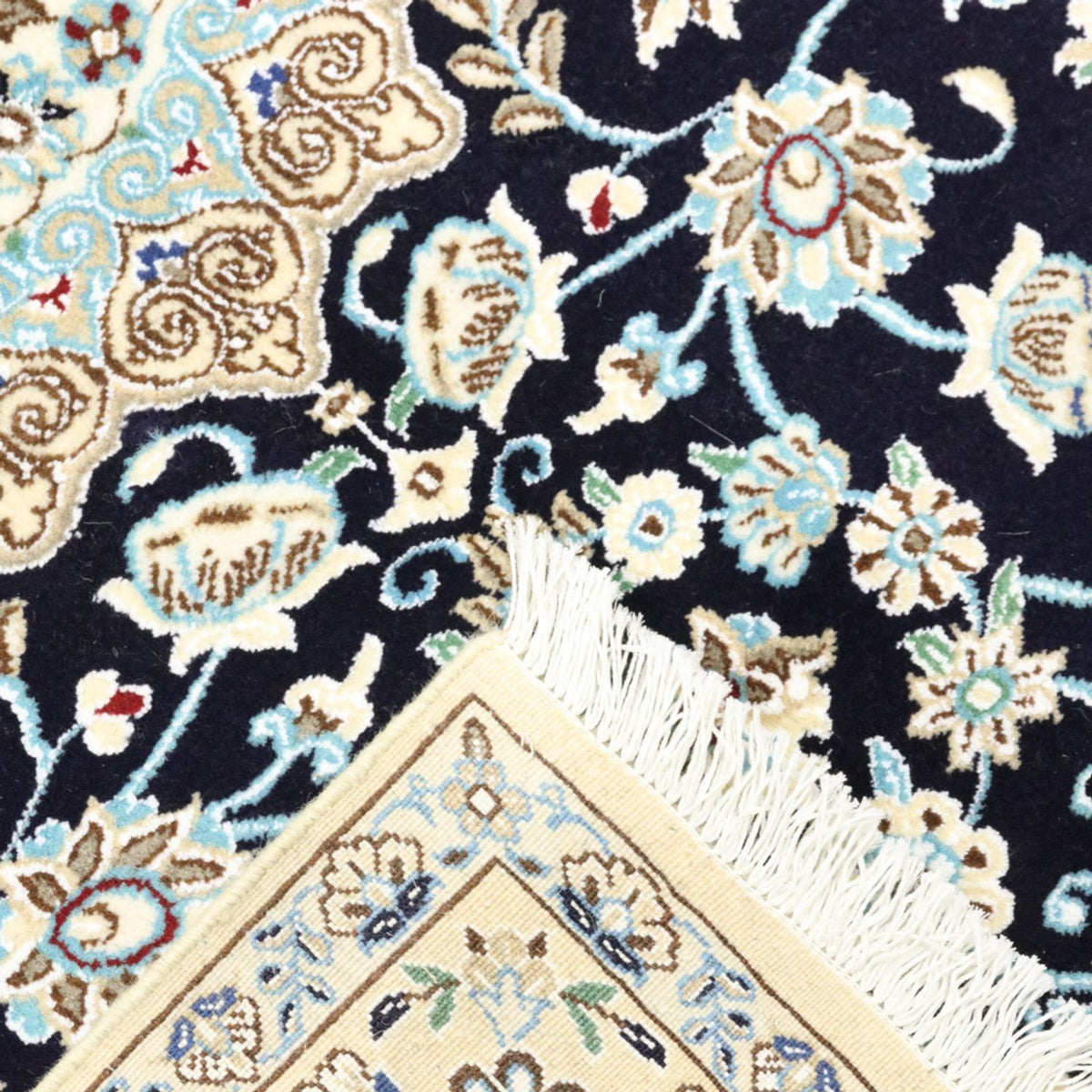 Persisk tæppe - Nain - Royal - 206 x 147 cm - vin rød