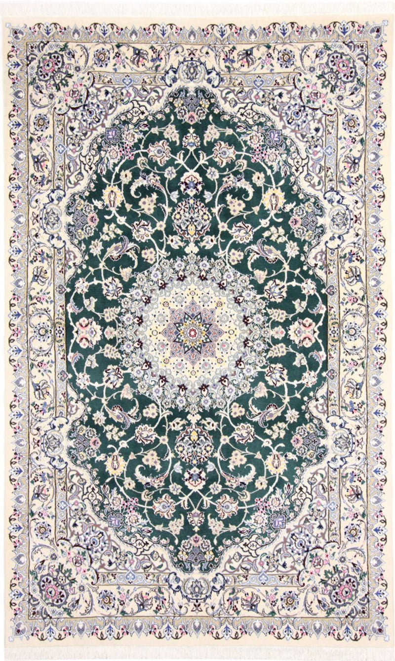 Persisk tæppe - Nain - Royal - 257 x 158 cm - grøn
