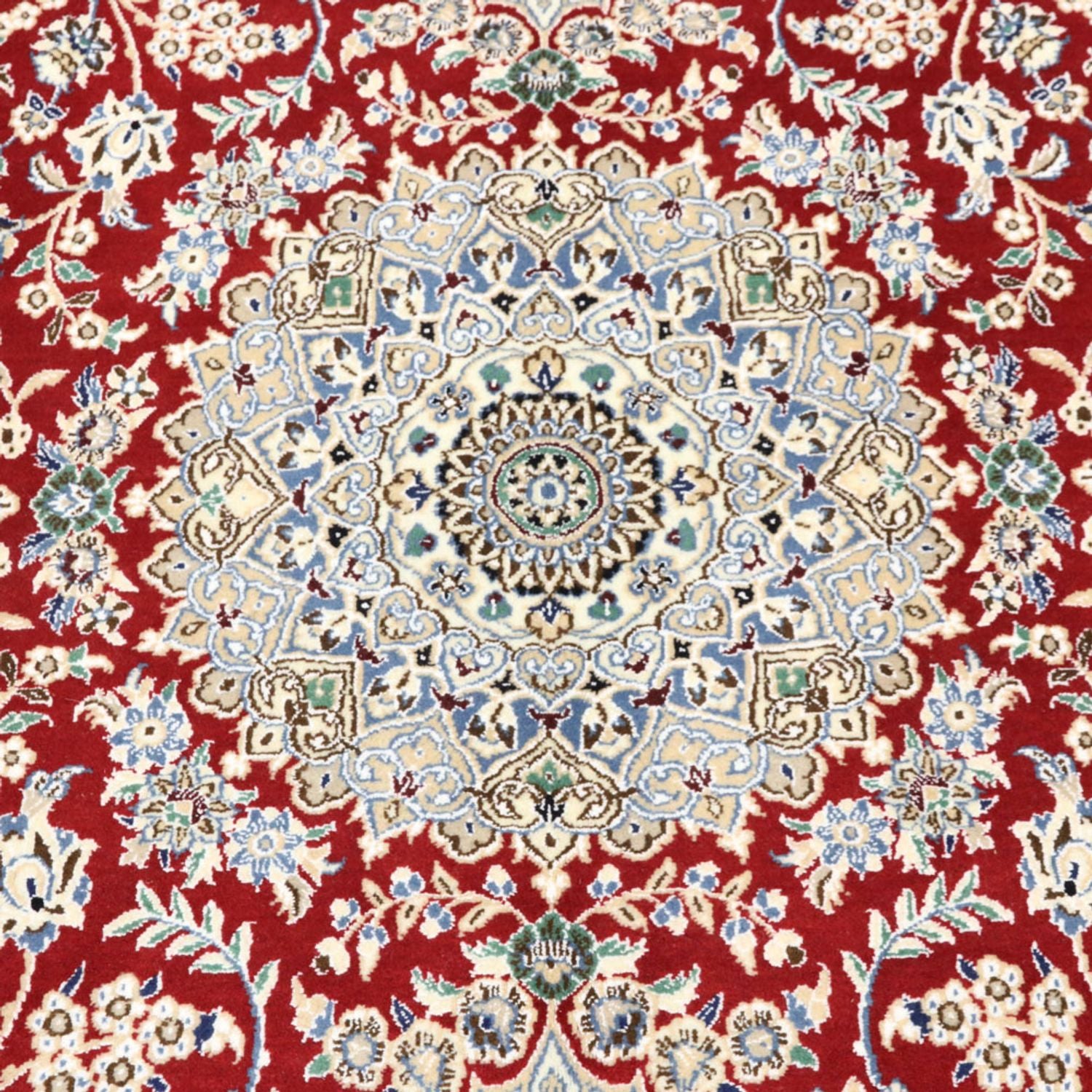 Persisk tæppe - Nain - Royal - 248 x 148 cm - rød