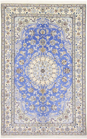 Persisk tæppe - Nain - Royal - 248 x 158 cm - blå