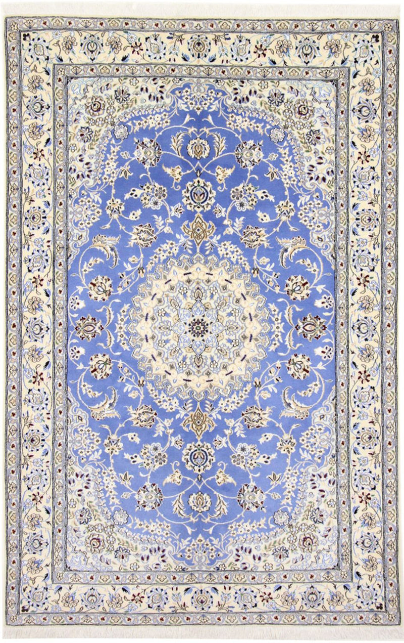 Persisk tæppe - Nain - Royal - 248 x 158 cm - blå