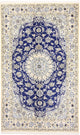 Persisk tæppe - Nain - Royal - 244 x 146 cm - blå