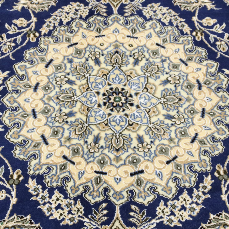 Persisk tæppe - Nain - Royal - 244 x 146 cm - blå