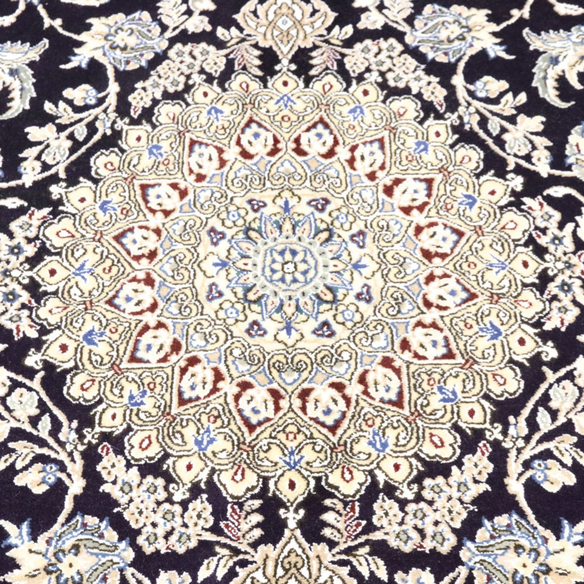 Persisk tæppe - Nain - Royal - 249 x 155 cm - mørkeblå