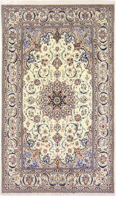 Persisk tæppe - Nain - Royal - 260 x 155 cm - beige