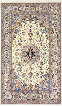 Persisk tæppe - Nain - Royal - 260 x 155 cm - beige