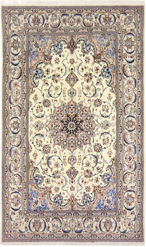 Persisk tæppe - Nain - Royal - 260 x 155 cm - beige