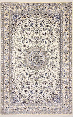 Persisk tæppe - Nain - Royal - 246 x 158 cm - beige