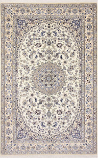 Persisk tæppe - Nain - Royal - 246 x 158 cm - beige