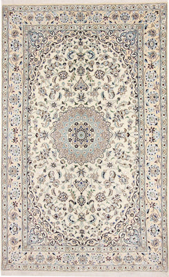 Persisk tæppe - Nain - Royal - 246 x 154 cm - beige