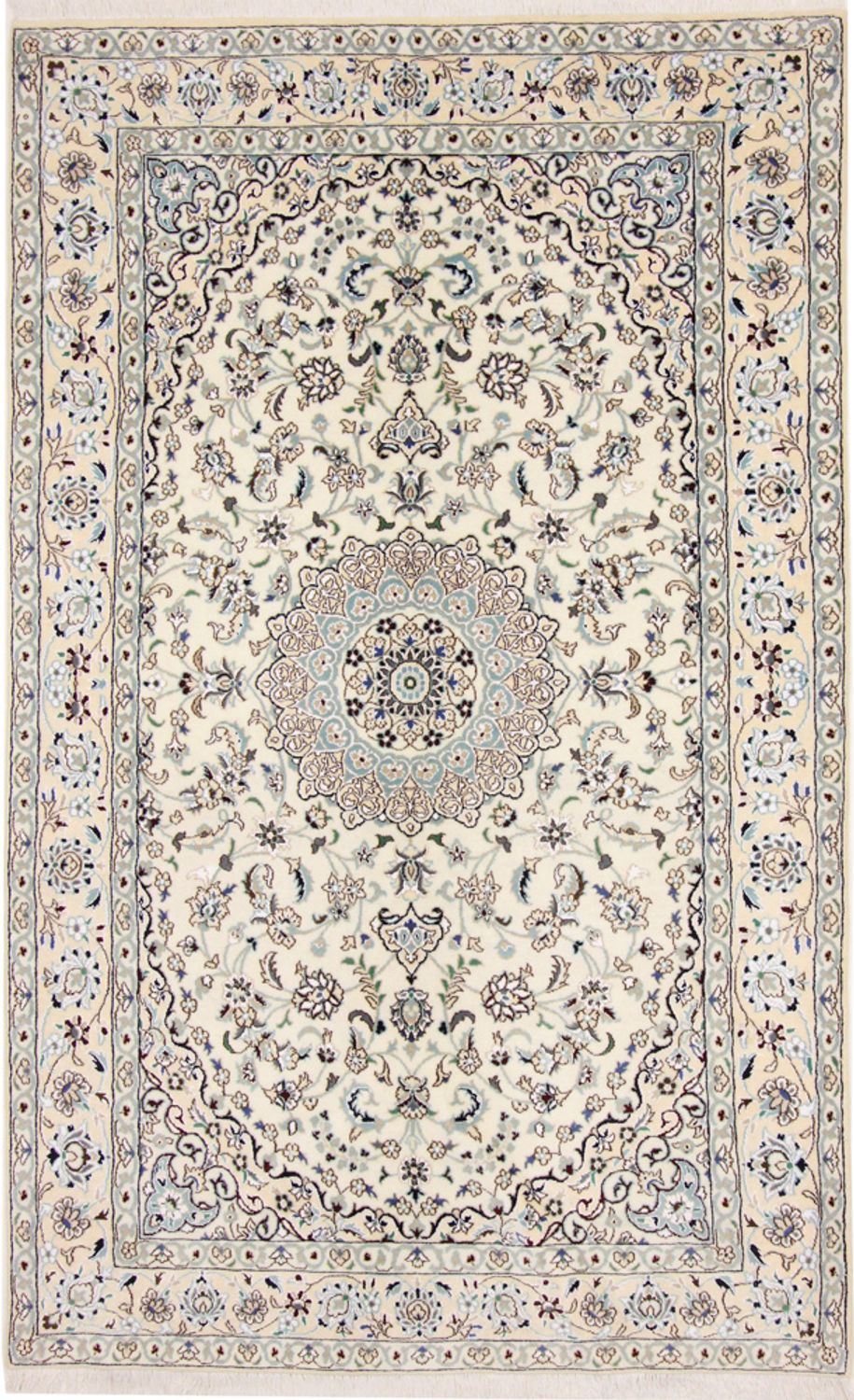 Persisk tæppe - Nain - Royal - 246 x 154 cm - beige