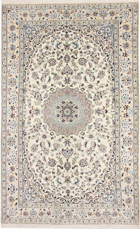 Persisk tæppe - Nain - Royal - 246 x 154 cm - beige