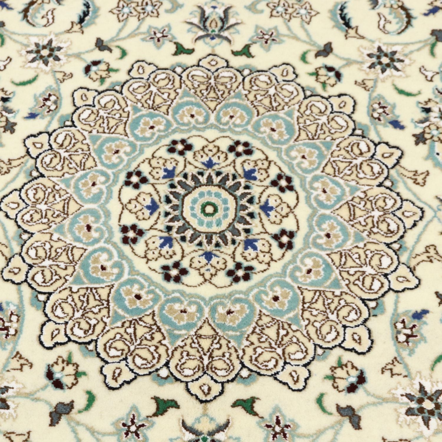 Persisk tæppe - Nain - Royal - 246 x 154 cm - beige