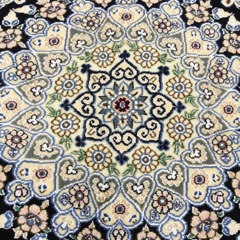 Persisk tæppe - Nain - Royal - 202 x 132 cm - mørkeblå