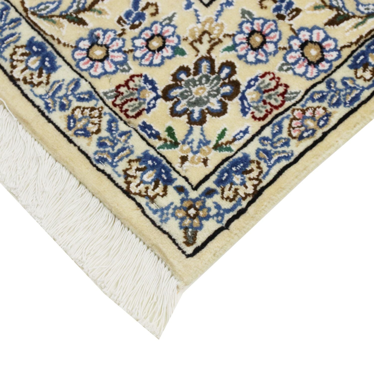 Persisk tæppe - Nain - Royal - 202 x 132 cm - mørkeblå