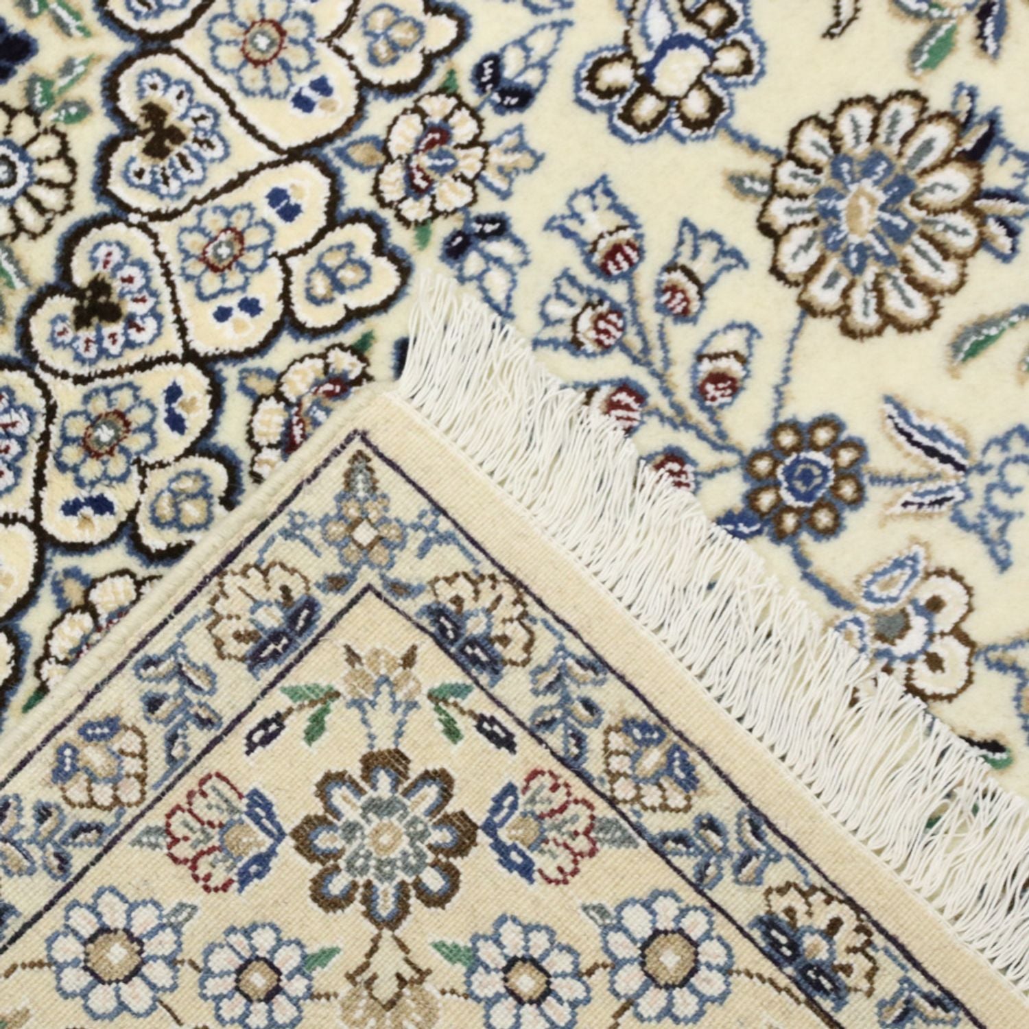 Persisk tæppe - Nain - Royal - 205 x 141 cm - beige