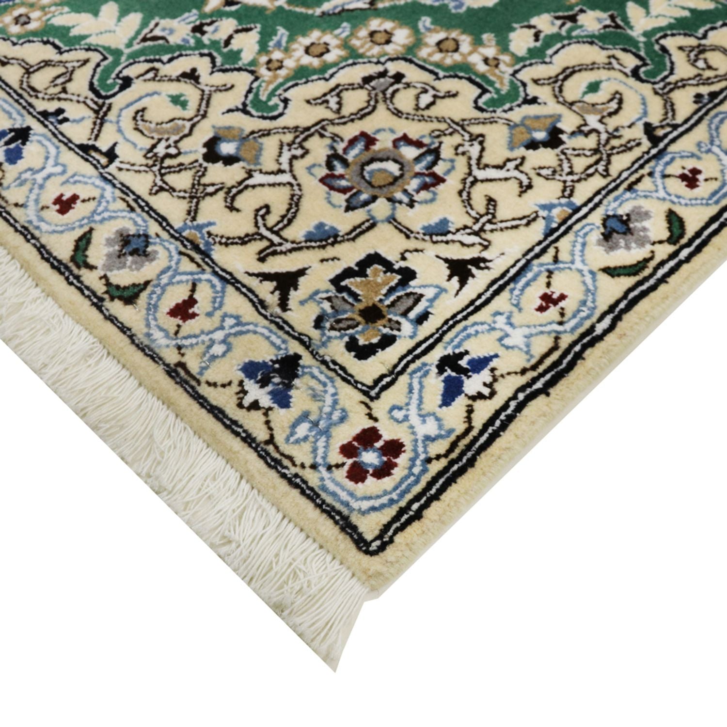 Persisk tæppe - Nain - Royal - 137 x 88 cm - grøn